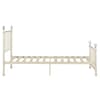 Jessica Cream Metal Bed Frame - 3ft Single