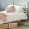 Jessica Cream Metal Bed Frame - 3ft Single