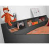 Jupiter Anthracite Wooden Mid Sleeper Cabin Bed