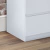 Jupiter White Wooden 4 Drawer Chest