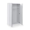 Jupiter White Wooden 2 Door Wardrobe