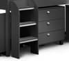 Kimbo Anthracite Mid Sleeper Cabin Bed