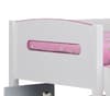 Kimbo Pink and White Mid Sleeper Cabin Bed