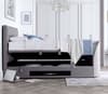 Kirkley Light Grey Fabric Ottoman TV Bed