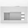 Kudl White Mid Sleeper with Desk and Cupboard