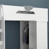 Kudl White Wooden High Sleeper