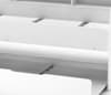 Kudl White Wooden Day Bed with Underbed Trundle