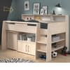 Kurt Acacia Wooden Mid Sleeper