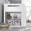 Lacy White Mid Sleeper Bed with Noah Mattress Included