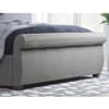 Lancaster Grey Fabric 2 Drawer Storage Bed