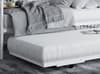 Leaf White Metal Guest Bed