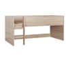 Leyton White and Oak Wooden Cabin Bed