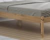 Lisbon Waxed Pine Wooden Bed