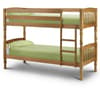 Lincoln Antique Solid Pine Wooden Bunk Bed Frame - 3ft Single