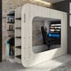 PodBed Wheat Gaming High Sleeper