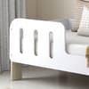 Lola White and Pale Wood Kids Bed