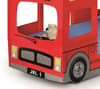London Bus Red Wooden Kids Theme Bunk Bed