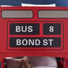 London Bus Red Wooden Kids Theme Bunk Bed Frame - 3ft Single