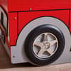 London Bus Red Wooden Kids Theme Bunk Bed