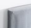 Loxley Grey Velvet Fabric Ottoman Storage Bed