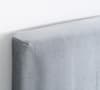 Loxley Grey Velvet Bed