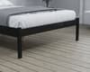 Luka Black Wooden Bed