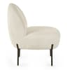 Lulu Ivory Boucle Accent Chair