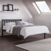 Luna Anthracite Wooden Bed Frame