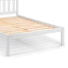 Luna White Wooden Bed Frame