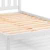 Luna White Wooden Bed Frame