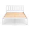 Luna White Wooden Bed Frame