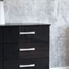 Lynx 6 Drawer Chest Black