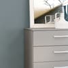 Lynx Grey 4 Drawer Chest