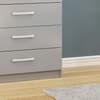 Lynx Grey 4 Drawer Chest