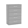 Lynx Grey 5 Drawer Chest