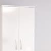 Lynx 2 Door Combination Wardrobe White