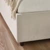 Maddock Beige Fabric Ottoman Storage Bed