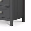 Maine Anthracite 3+2  Drawer Wooden Chest