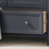 Maine Anthracite 2 Door Wooden Combination Wardrobe