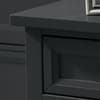 Maine Anthracite 3 Drawer Wooden Bedside Table