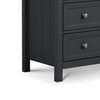 Maine Anthracite 3 Drawer Wooden Chest