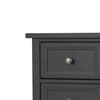Maine Anthracite 5 Drawer Wooden Tall Chest