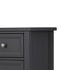 Maine Anthracite 5 Drawer Wooden Tall Chest