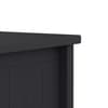 Maine Anthracite 6 Drawer Wooden Wide Chest