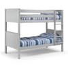 Maine Dove Grey Wooden Bunk Bed