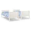 Maine Surf White Wooden Bunk Bed