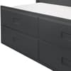 Maisie Anthracite Wooden Guest Bed Frame