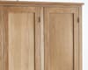 Mallory Oak Wooden 3 Door Wardrobe