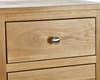 Mallory Oak Wooden 7 Drawer Narrow Chest