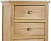 Mallory Oak Wooden 7 Drawer Narrow Chest